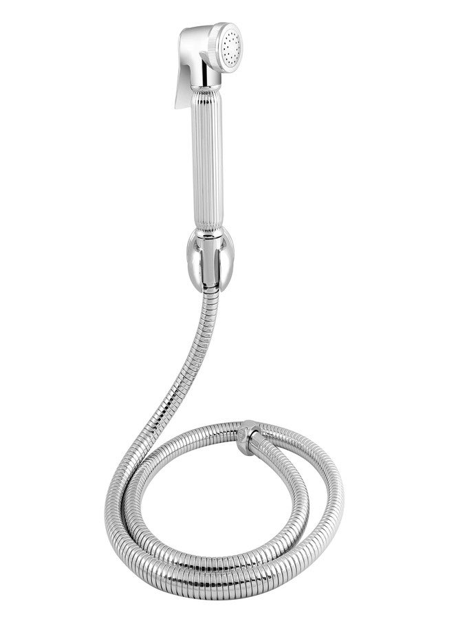 Somany Bathware Somany Unique Health Faucet Brass with SS Tube & Wall Hook - Image 3